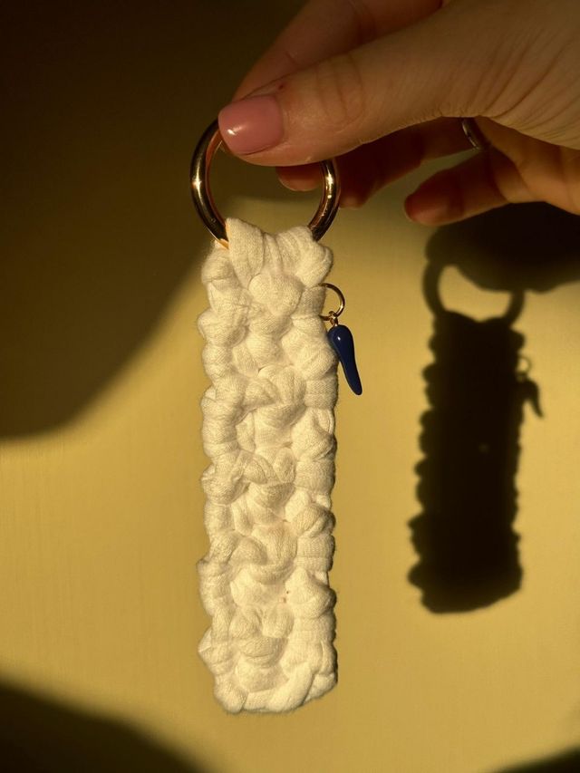 Portachiavi a uncinetto