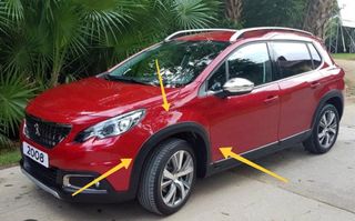 Moldura aleta delantera Peugeot 2008