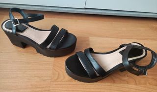 Sandalia plataforma 38