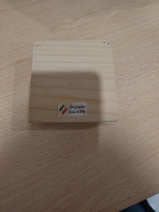 Porta post-it in legno 