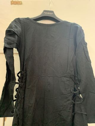 LEONARDO CARBONE - VESTIDO CON CUERDAS MICHELLE XS