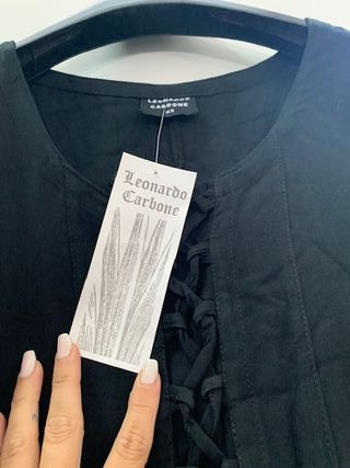 LEONARDO CARBONE - VESTIDO CON CUERDAS MICHELLE XS