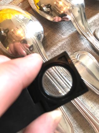 Lote cubiertos plata Christofle