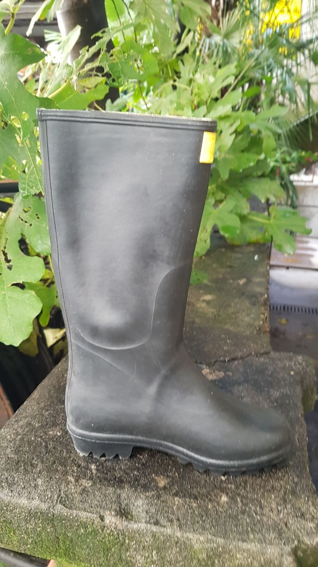 Stivale gomma nero n°35