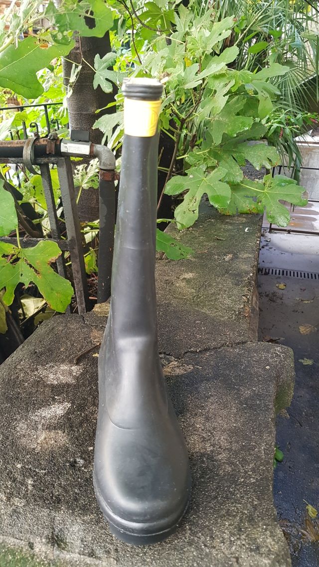 Stivale gomma nero n°35