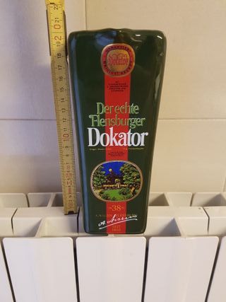 Caraffa Pubblicitaria Dokator amaro d'erbe Vintage