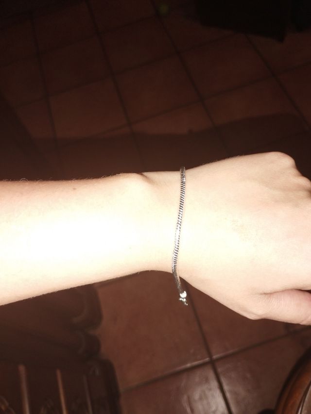 Dos pulseras plata de ley 925