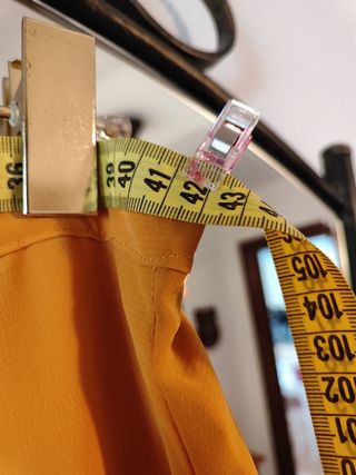 Falda flamenca de crepe