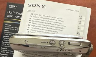 CÁMARA DIGITAL SONY CYBER SHOT DSC T5.