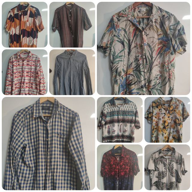 Camisas varias vintage cool urban style