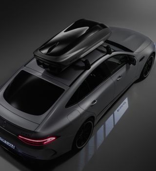 Cofre de techo Mercedes AMG y bacas mercedes benz