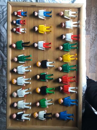 18 Figuras 1974 geobra MANOS SUELTAS PLAYMOBIL