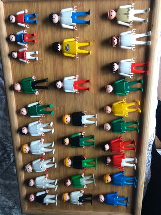 27 Figuras 1974 geobra PLAYMOBIL