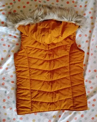 🧡💛 Chaleco acolchado con capucha 💛🧡