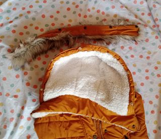 🧡💛 Chaleco acolchado con capucha 💛🧡