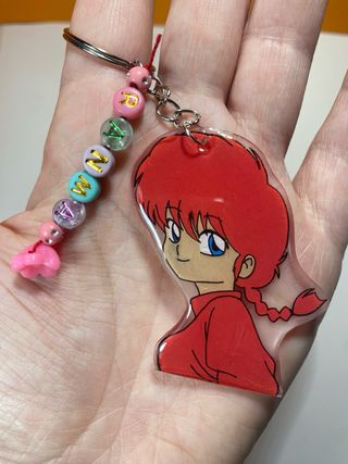 1 portachiavi in resina a scelta ranma1/2