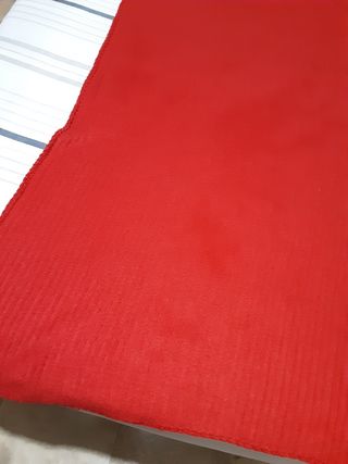 Manta franela coralina 1,70X1,23 cm suave muy nuev