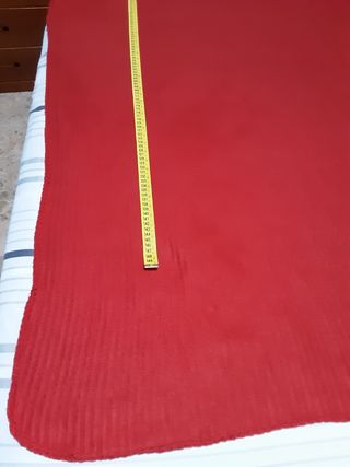 Manta franela coralina 1,70X1,23 cm suave muy nuev