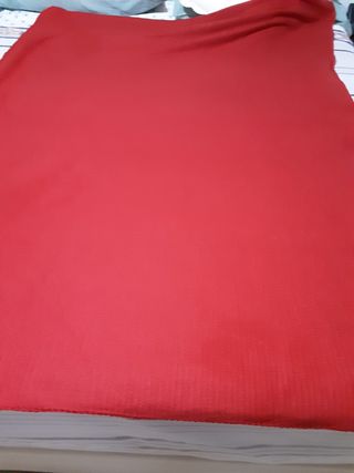 Manta franela coralina 1,70X1,23 cm suave muy nuev