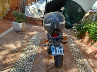 Moto BMW 650 Scarver