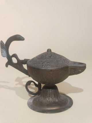 set 3 pezzi in metallo vintage