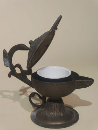 set 3 pezzi in metallo vintage