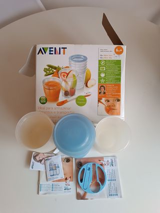 Almacenaje de comida para bebés