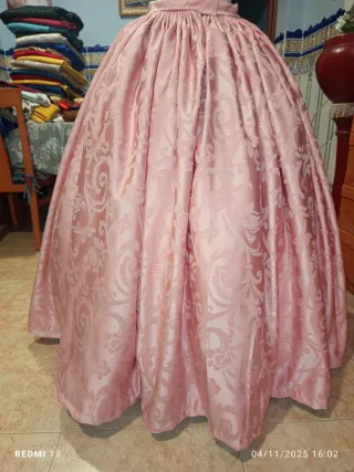 Falda damasco rosa 🩷