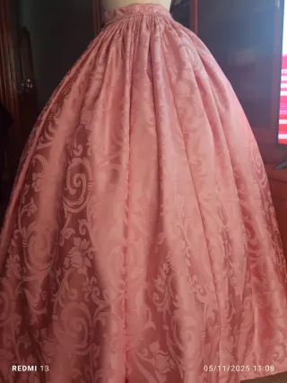 Falda damasco rosa 🩷