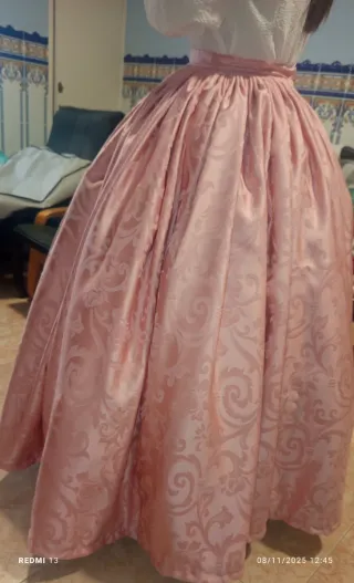 Falda damasco rosa 🩷