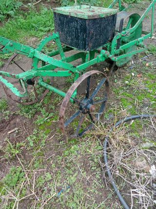 Sembradora de maíz, habas.