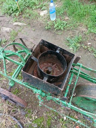 Sembradora de maíz, habas.