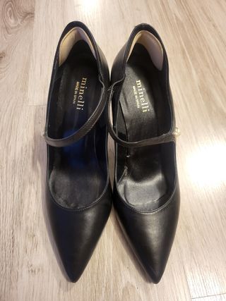Tacones Minelli salón tipo Merceditas 40