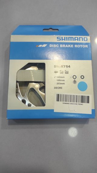Disco de freno shimano smrt64