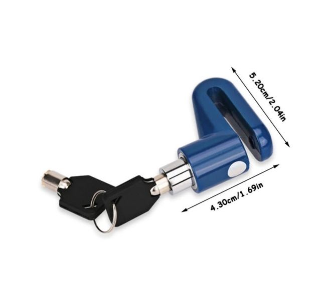NUEVA Cerradura antirrobo Moto Bici Scooter llave