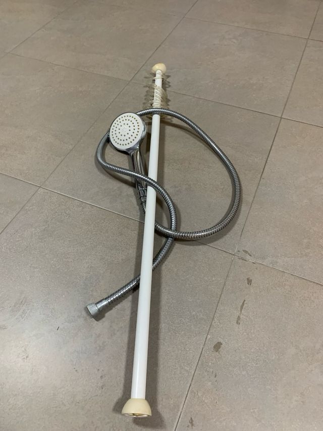 Extensible para cortina baño + grifo de ducha