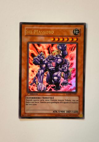 5 Carte Speciali di Yu-Gi-Oh! con protezione ITA