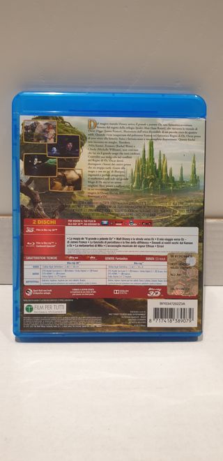 IL GRANDE E POTENTE OZ BLURAY 3D + 2D