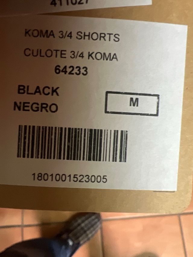 Culote de mujer Etxeondo pirata Koma