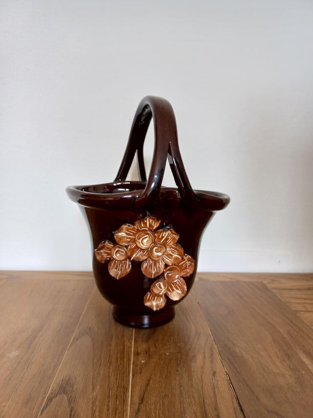 CESTA CERÁMICA LACADO BRILLO