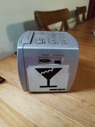 Ràdio despertador Sony