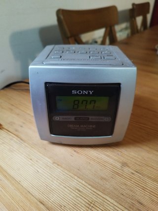 Ràdio despertador Sony
