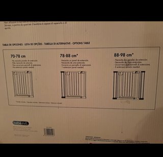 Puerta seguridad bebés
