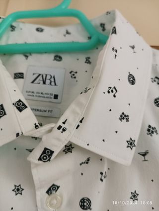 Camisa hombre XL Zara 