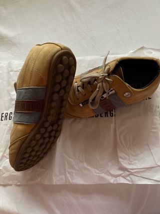 Bambas mudar  color Camel 