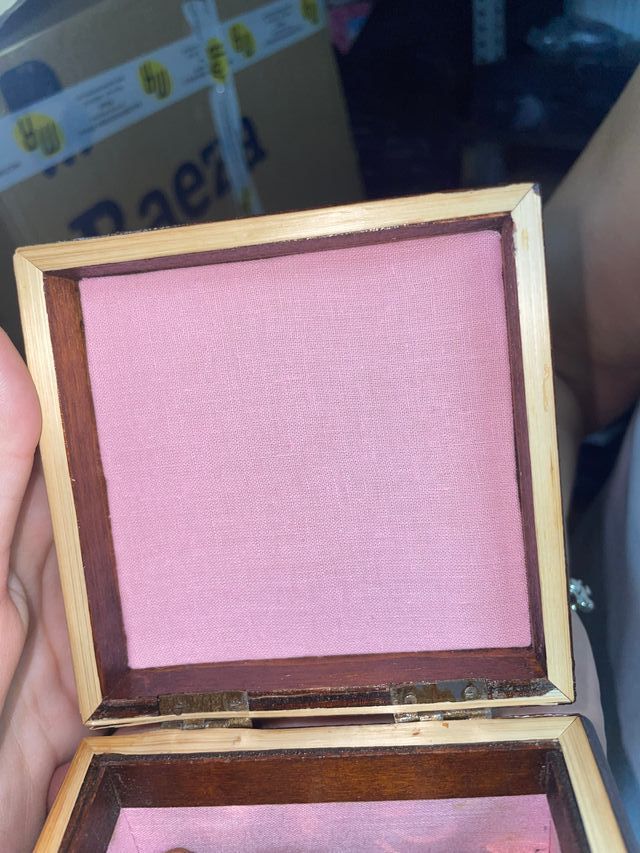 Caja antigua de marquetería