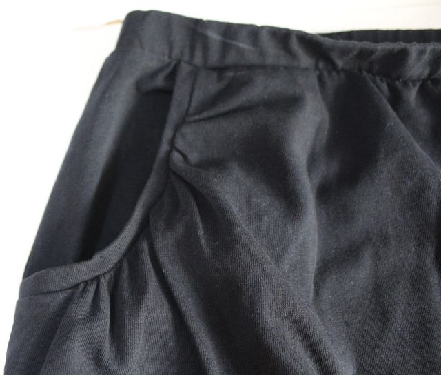 Falda elástica negra de Asos