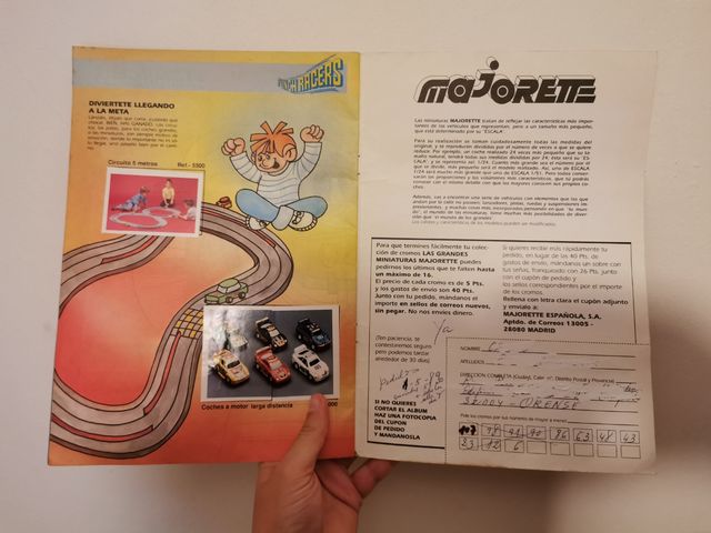 (Completo) Majorette - Álbum cromos