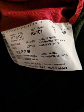 Traje novio 