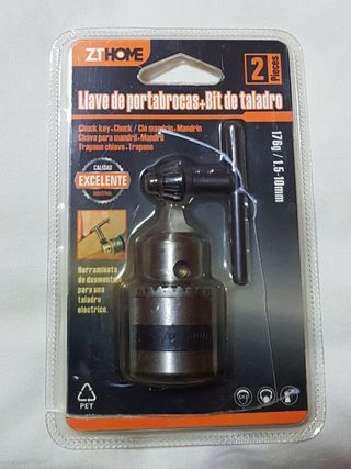 Llave de portabrocas+Bit de taladro